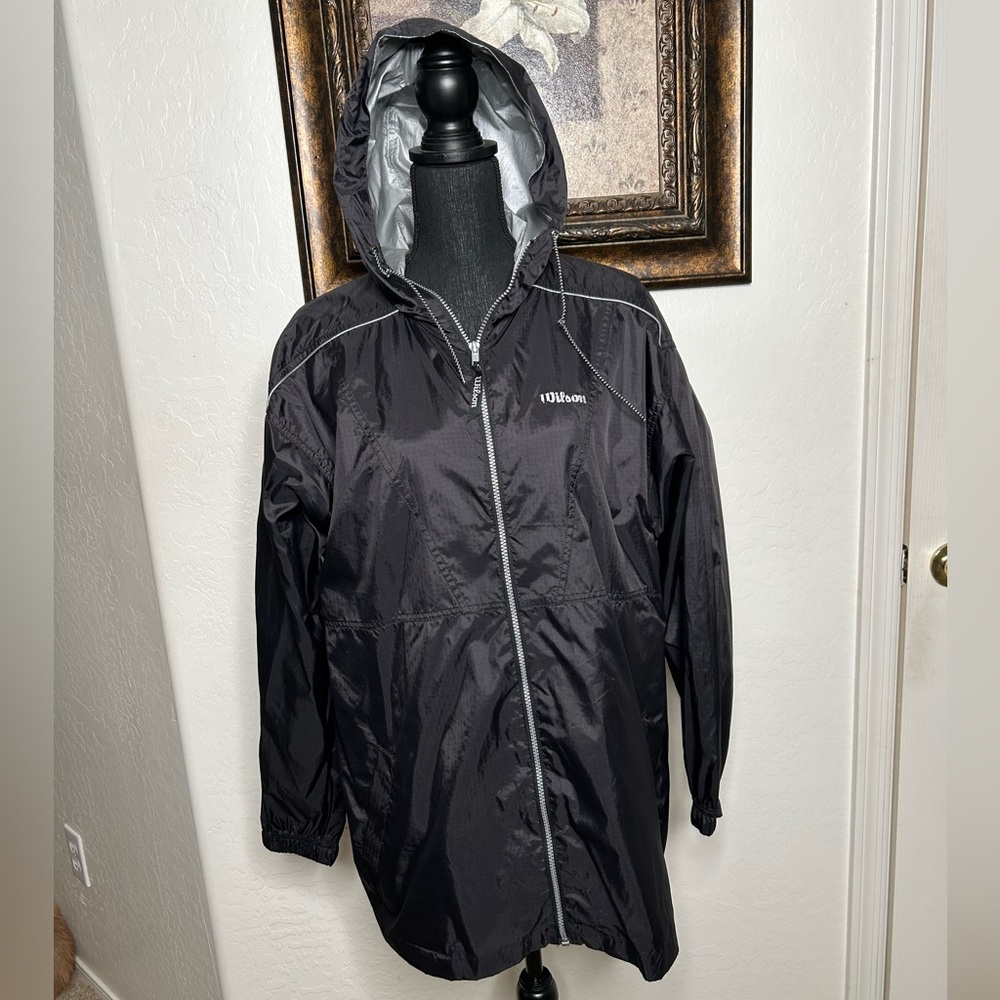 Black Wilson Windbreaker